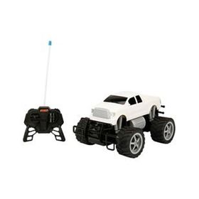 Sunman 1:18 26 cm Beyaz Pickup Uzaktan Kumandalı Jumbo Wheels Usb Şarjlı Araba