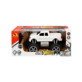 Sunman 1:18 26 cm Beyaz Pickup Uzaktan Kumandalı Jumbo Wheels Usb Şarjlı Araba
