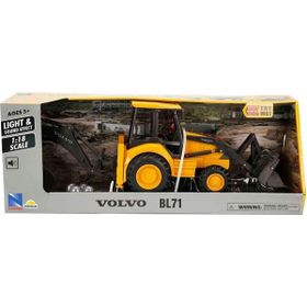 Sunman 1:18 Volvo BL71 Sesli ve Işıklı Kazıcı - Yükleyici Model Araç