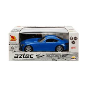 Sunman 1:20 20 cm Mavi Uzaktan Kumandalı Aztec Spor Araba