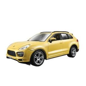 Sunman 1:24 Sarı Porsche Cayenne Turbo Plus Model Araba