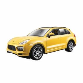 Sunman 1:24 Sarı Porsche Cayenne Turbo Plus Model Araba
