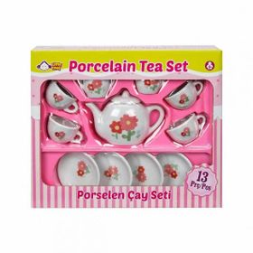 Sunman 13 Parça Porselen Çay Takımı