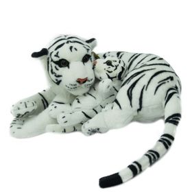 Sunman 1407 Kaplan Anne ve Yavrusu 60 Peluş Oyuncak