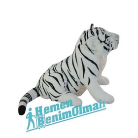 Sunman 1415 Peluş 45 cm Yavru Beyaz Kaplan