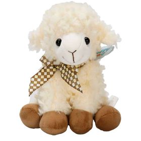 Sunman 1509 24 cm Oturan Peluş Kuzu