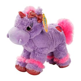 Sunman 1511 28 cm Unicorn Renkli Peluş At