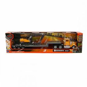 Sunman 15293 1:43 Long Haul Kenworth Taşıyıcı Tır ve Ekskavatör