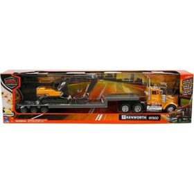 Sunman 15293 1:43 Long Haul Kenworth Taşıyıcı Tır ve Ekskavatör