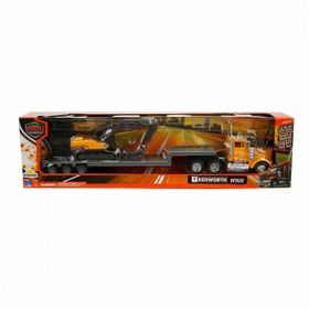Sunman 15293 1:43 Long Haul Kenworth Taşıyıcı Tır ve Ekskavatör