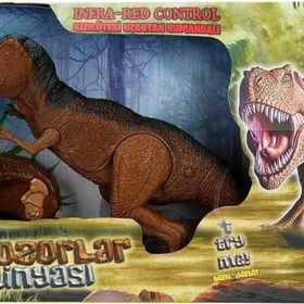 Sunman 1982 Infrared Kumandalı Sesli ve Işıklı Hareketli Dinozor
