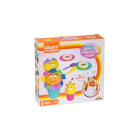 Sunman 200 gr Crafy Buzzy Muzzy Dondurma Oyun Hamuru Seti