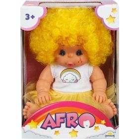 Sunman 20040 Afro Kıvırcık Saçlı 23 cm Bebek