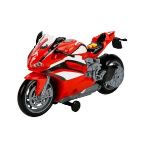 Sunman 27 cm Teamsterz Sesli ve Işıklı Kırmızı Motosiklet