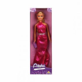 Sunman 3394 Minik Alisha 2 Asortili Gece Elbiseli Oyuncak Bebek Seti