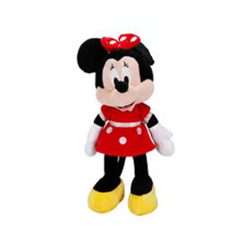 Sunman 3414 25 cm Minnie Kırmızı Elbiseli Peluş
