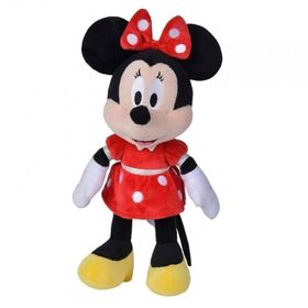 Sunman 3414 25 cm Minnie Kırmızı Elbiseli Peluş