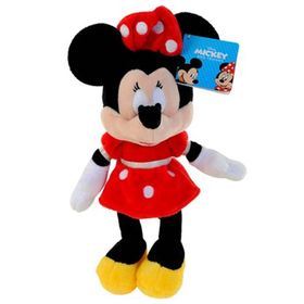 Sunman 3415 30 cm Kırmızı Elbiseli Peluş Minnie