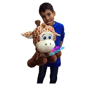 Sunman 35 cm Oturan Sevimli Zürafa Peluş