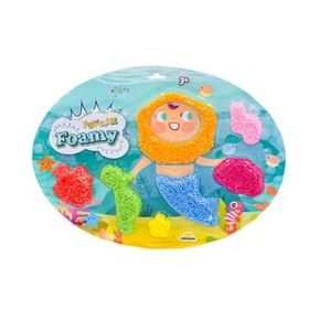 Sunman 3565 Slime Foam Denizkızı Figür Şeklinde 8'li Kartela