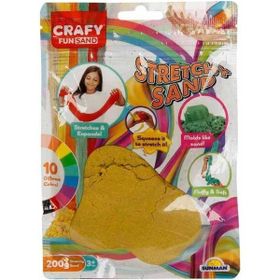 Sunman 3600 Crafy Streç Sarı 200 gr Oyun Hamuru