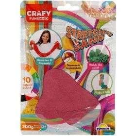 Sunman 3602 Crafy Streç Pembe 200 gr Oyun Hamuru