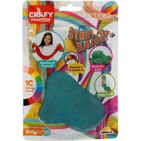 Sunman 3606 Crafy Streç Turkuaz 200 gr Oyun Hamuru