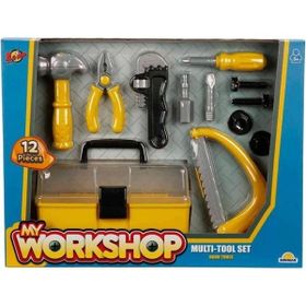 Sunman 3718 Zapp Toys My Workshop 12 Parça Çantalı Tamir Seti