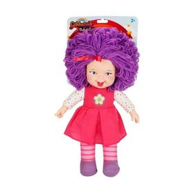 Sunman 40012 45 cm Gökkuşağı Renkli Saçlı Bez Bebek
