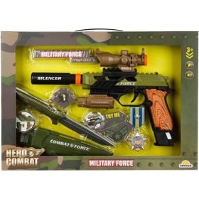 Sunman 4308 Sesli ve Işıklı Silah Seti