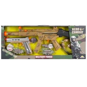 Sunman 4310 Hero Combat Sesli ve Işıklı Askeri Silah Seti
