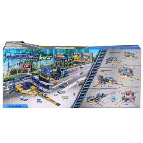 Sunman 4345 Sesli Işıklı Transporter Garaj Seti
