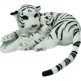 Sunman 45 cm Yavru Beyaz Kaplan Peluş