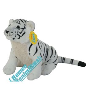 Sunman 45 cm Yavru Beyaz Kaplan Peluş