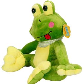 Sunman 4741 30 cm Oturan Kurbağa Peluş Oyuncak