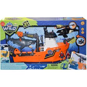 Sunman 49225 Sesli ve Işıklı Wild Quest Okyanus Yaşam Araştırma Gemisi Oyun Seti