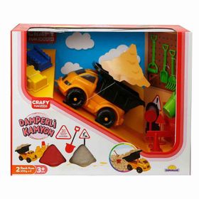 Sunman 500 G Crafy Neşeli Şantiye Oyun Kumu Seti