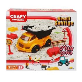 Sunman 500 G Crafy Neşeli Şantiye Oyun Kumu Seti