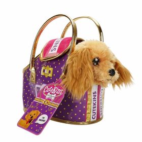 Sunman 50585 Cutekins Taşıma Çantalı Peluş Köpek