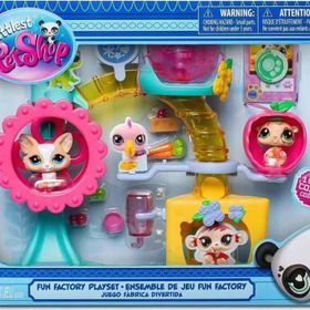 Sunman 5196 Littlest Pet Shop Minişler Eğlence Fabrikası Oyun Seti