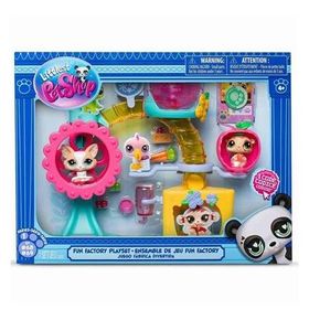 Sunman 5196 Littlest Pet Shop Minişler Eğlence Fabrikası Oyun Seti