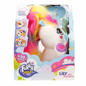 Sunman 72033 Lily Sesli ve Işıklı Unicorn Peluş Oyuncak
