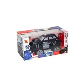 Sunman 80022 1:18 Uzaktan Kumandalı Jumbo Wheels Usb Şarjlı Işıklı Polis Arabası