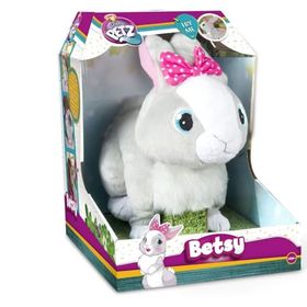Sunman 9586 Sesli ve Hareketli Tavşan Betsy Peluş