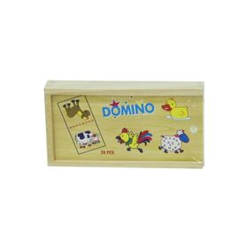 Sunman Ahşap Domino Hayvan Figür