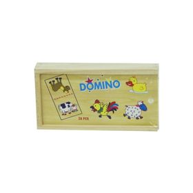 Sunman Ahşap Domino Hayvan Figür
