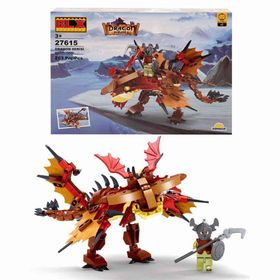 Sunman Blx 263 Parça 27615 Dragon Kahverengi Ejderha