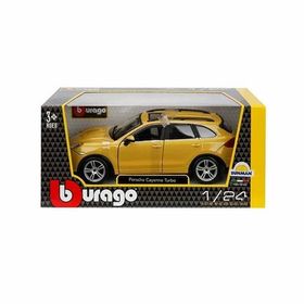Sunman Burago Porsche Cayenne Turbo 1/24 Sarı Model Araba