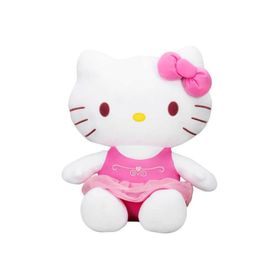 Sunman Hello Kitty Elbiseli Kurdeleli 50 cm Peluş Oyuncak