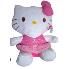 Sunman Hello Kitty Pembe Fiyonklu 36 cm Peluş Oyuncak